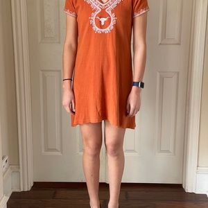 UT Austin Longhorns dress plus 2 bonus UT scarves
